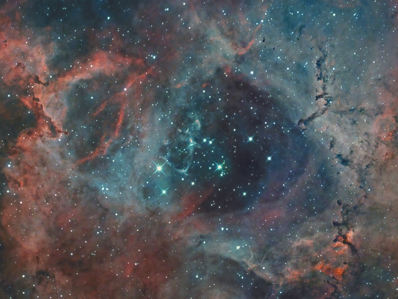 <a href='foto/dso/hmloviny/rosette.php'>NGC 2237 - Rozeta, 2015 v Strekove a 2021 v Nových Zámkoch, 5 hodinová mozaika, NW 254/1200 na EQ6 PRO, Canon EOS400Dm, filter CLS</a>